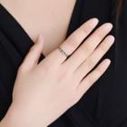 Knot Ring 011 - Silver - One Size