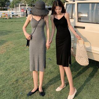 Spaghetti Strap Slim-fit Dress