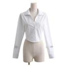 Buckled Crop Shirt