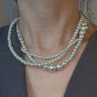 Faux Pearl Layered Necklace (various Designs)