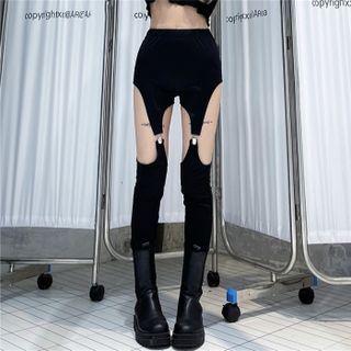 Detachable Skinny Pants
