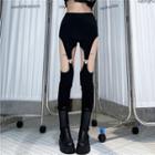 Detachable Skinny Pants