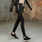 Mock Two Piece Insert Leggings Sweatshorts