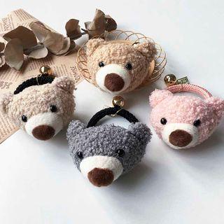Bear Chenille Hair Tie