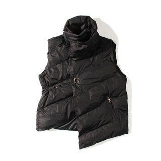 Asymmetric Padded Vest