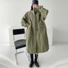 Couple Loose-fit Long Parka