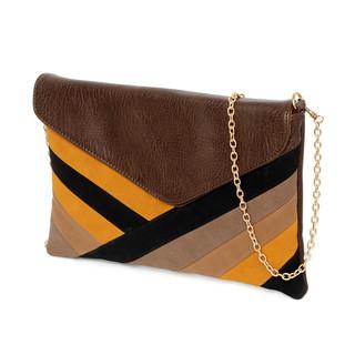 Convertible Envelope Clutch Brown - One Size