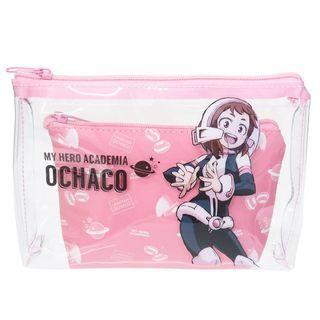 My Hero Academia Clear Pouch Set (ochako Uraraka) One Size