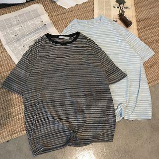 Striped Short-sleeve T-shrit