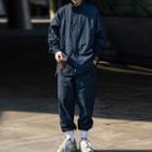 Zip Jacket / Straight Leg Pants