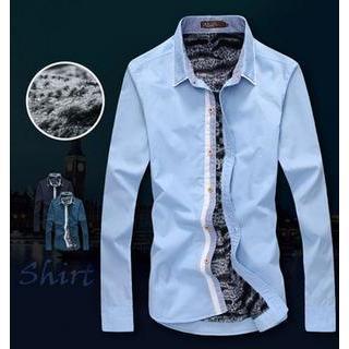Long-sleeve Fleece-lined Shirt