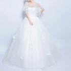 Floral Wedding Ball Gown