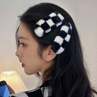 Checker Checker Hair Clip