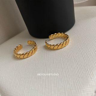 Alloy Open Ring E661 - Gold - One Size