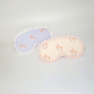 Flamingo Print Sleeping Mask