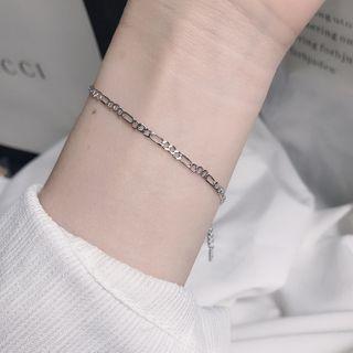 Chained Bracelet Silver - One Size