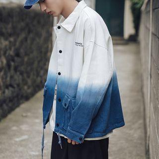 Gradient Dual-pocket Jacket
