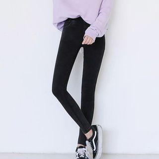 Slit-side Jeggings