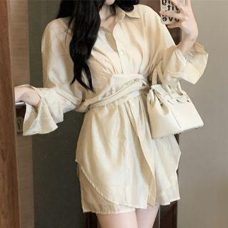 Tie-waist Shirt / Shorts