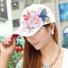 Butterfly Embroidered Baseball Cap