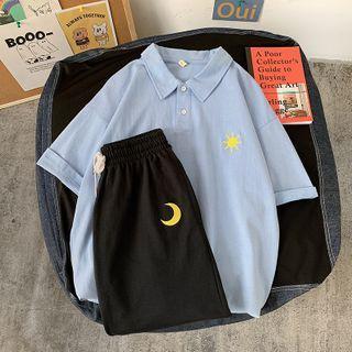 Embroidered Polo Shirt / Shorts / Set