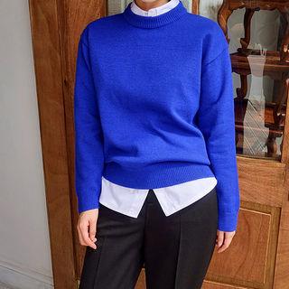 Crewneck Sweater In 7 Colors