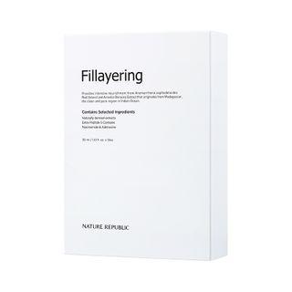 Nature Republic - Fillayering Wrinkle Up Ampoule Mask Sheet Set 30ml X 10 Pcs