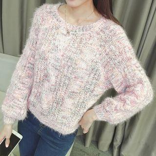 Melange Thick Sweater