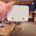 Bead Drop Earring E4269 - 1 Pair - Gold - One