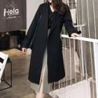 Tie-cuff Trench Coat