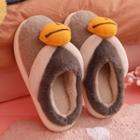 Applique Fluffy Slippers