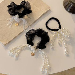 Faux Pearl Hair Tie / Scrunchie