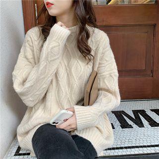 Linen Flower Sweater