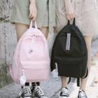 Zipper Cord Accent Backpack