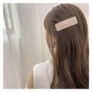 Plain Leather Hair Clip