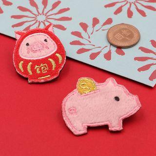Pig Brooch