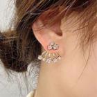 Cz Star Ear Jacket 1 Pair - One Size