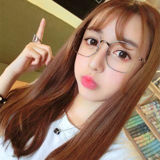 Square Frame Metal Glasses