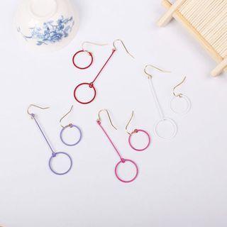 Non- Matching Hoop Drop Earring
