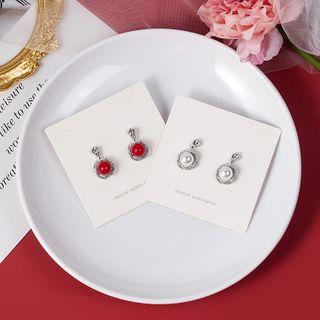 Faux Pearl / Bead Drop Earring