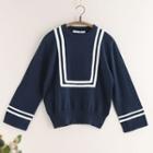Loose-fit Long-sleeve Knit Top