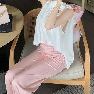Halter Top / Wide Leg Pants