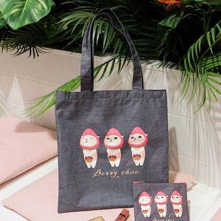 Choo Choo Cat Series Shopper Bag