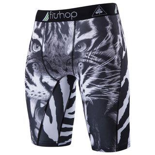 Tiger Print Shorts