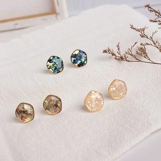 Irregular Scallop Earring