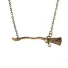 Broom Necklace Copper - One Size