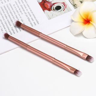 Set Of 2: Dual Head Eyeshadow Makeup Brush