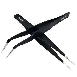 Stainless Steel False Eyelashes Tweezers