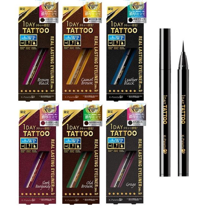 K-palette - 1 Day Tattoo Real Lasting Eyeliner 24h Wp Special Edition - 6 Types