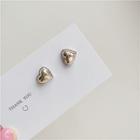 Heart Earrings 01 - 1 Pair - Gold - One Size